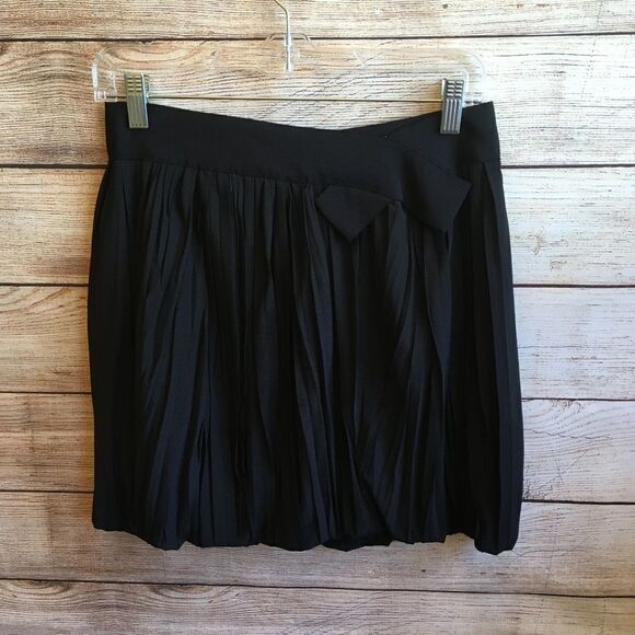 ROBERT RODRIGUEZ PLEATED BALLOON SKIRT IN BLACK‎ - Picture 1 of 6